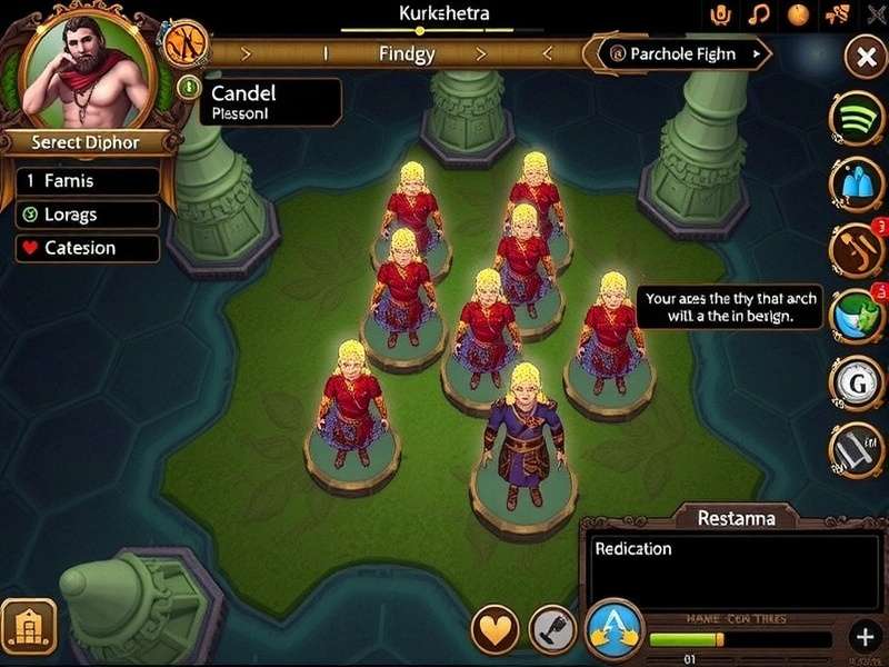 Epic battle scene from Kurukshetra Ascension game showing heroes and abilities