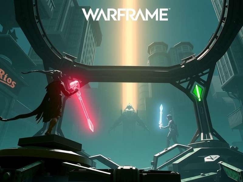 Warframe Ascension mode gameplay screenshot showing intense combat