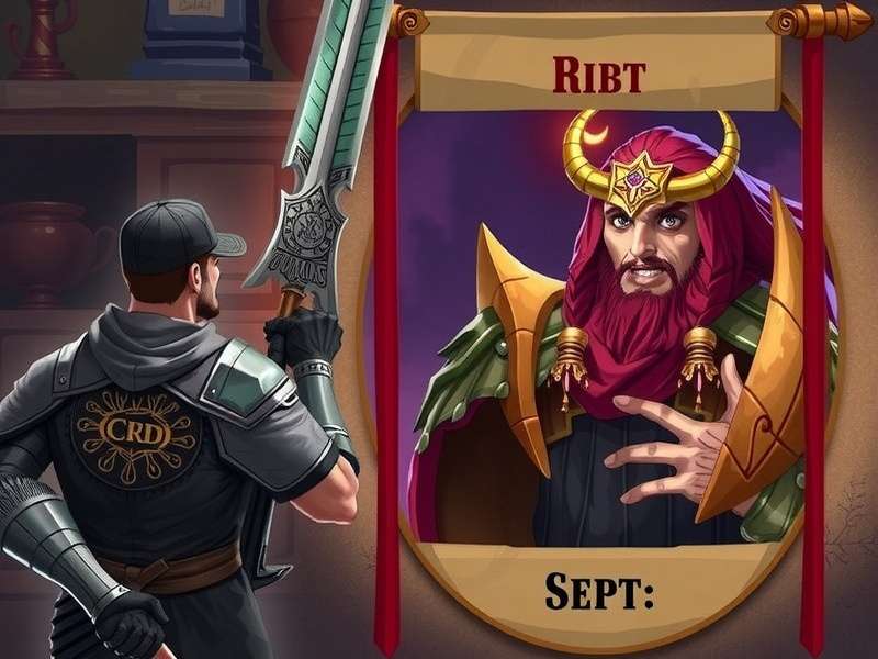 Scorched Ascension game landscape showing a fiery wasteland with a lone warrior