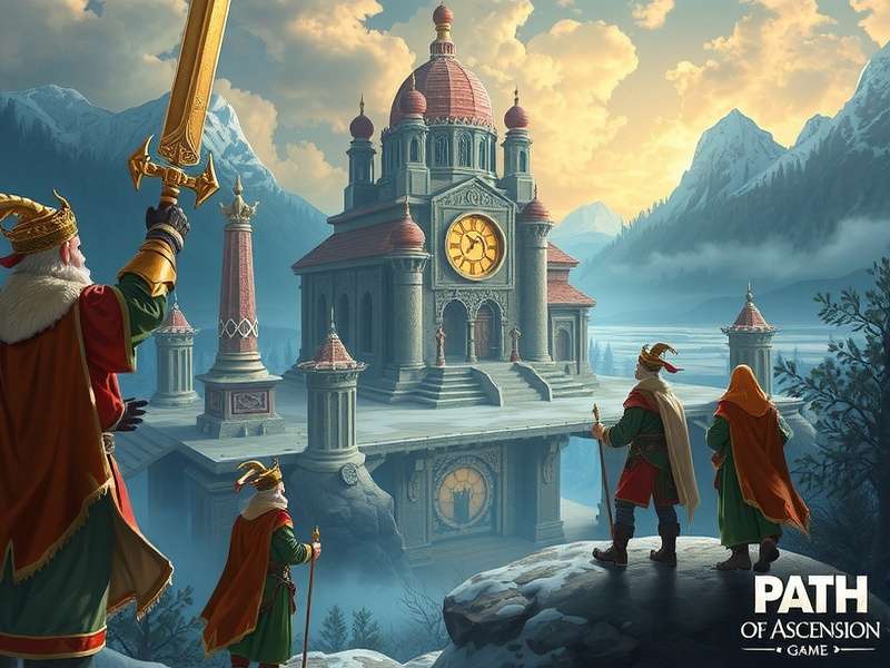 Path Of Ascension Gameplay Scene showing character and environment