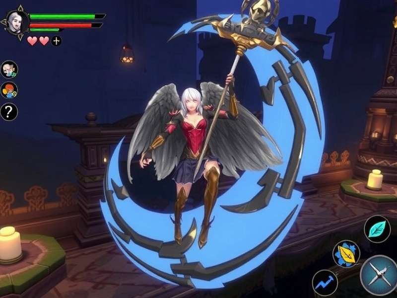 Fallen Tear The Ascension gameplay screenshot showing intense battle scene