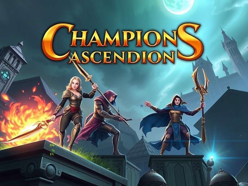 Game development team working on Ascension