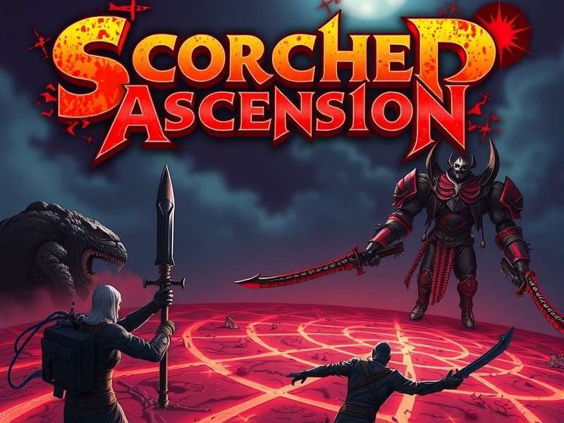 Scorched Ascension Game Development Team at Work