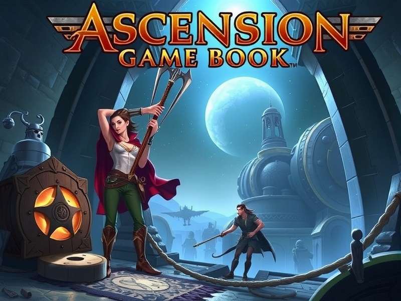 Ascension gamebook strategy visualization showing charts and diagrams