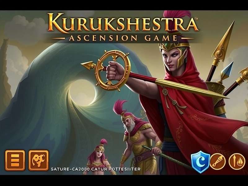Kurukshetra Ascension Game cinematic battle scene with divine warriors