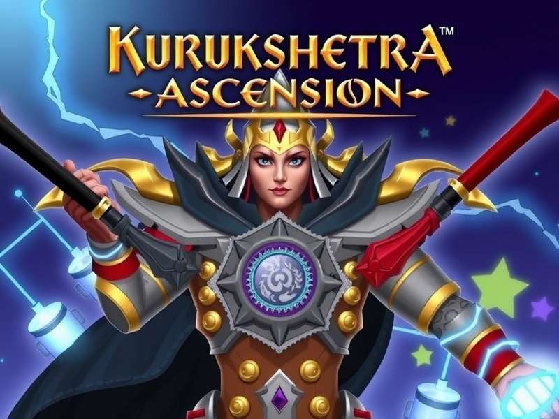 Strategy map and resource management interface in Kurukshetra Ascension