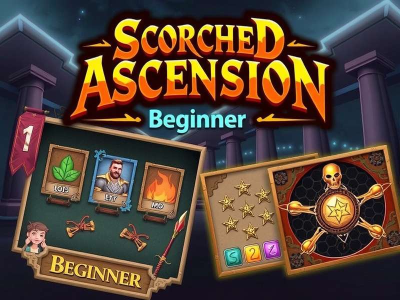 Scorched Ascension Game wasteland landscape featuring the iconic molten skyline