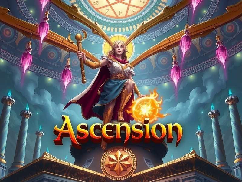 Ascension Game world map showing regions, dungeons and celestial towers