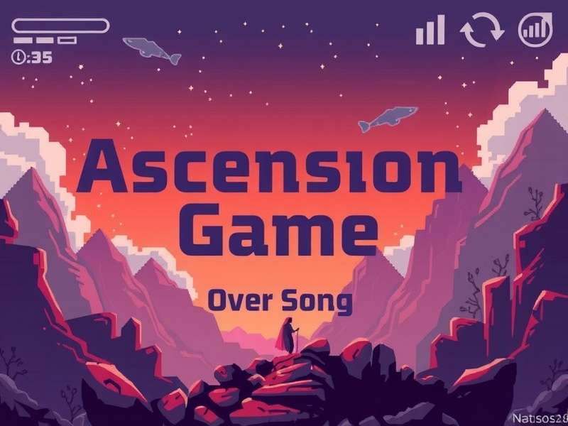 Ascension Game Over Song sheet music manuscript by Rinmaru Hayashi