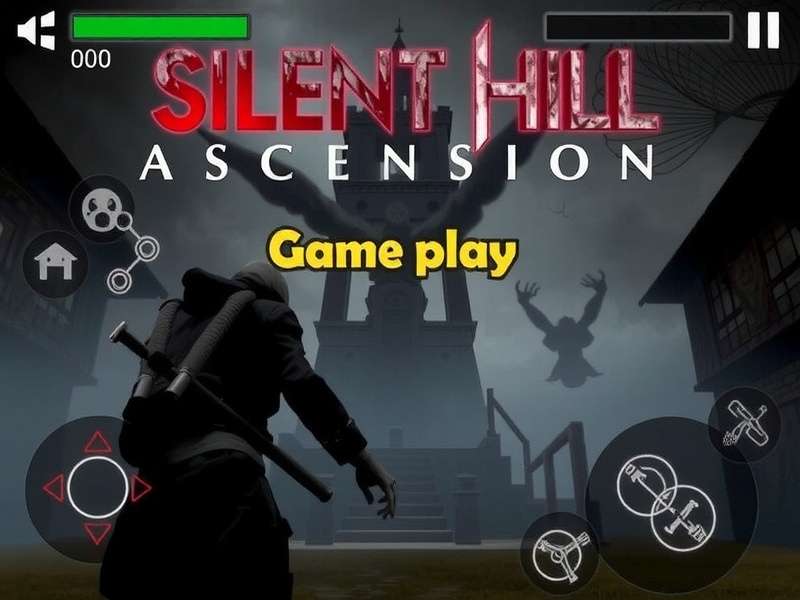 Silent Hill Ascension Gameplay Android — foggy streets and dark corridors of the mobile horror experience