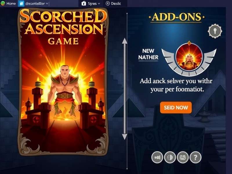 Scorched Ascension Game Add-ons expansive universe landscape showing multiple expansion realms