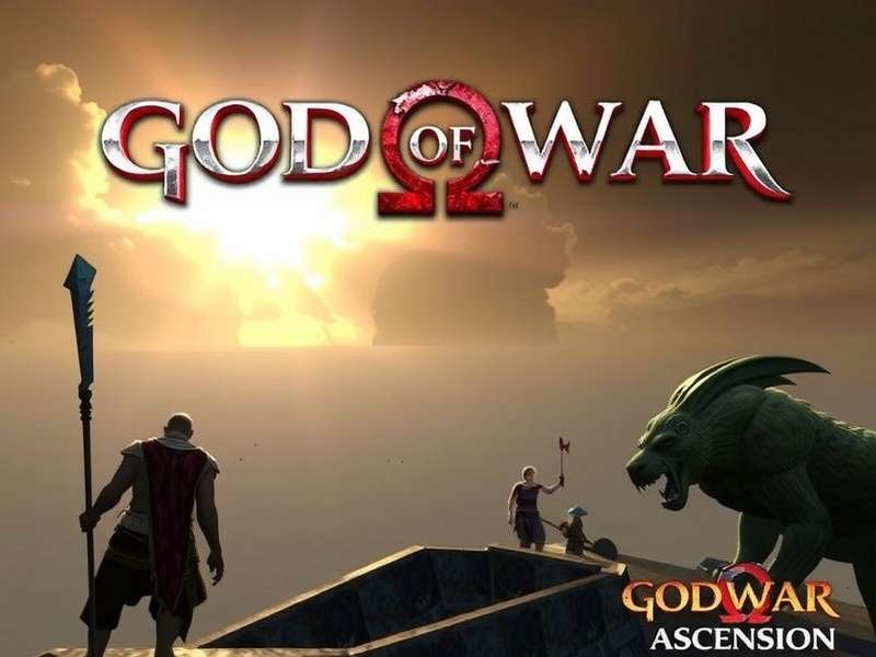 God Of War Ascension — Kratos battling the Furies concept art