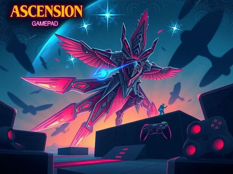 Project Ascension Gamepad – premium wireless controller with RGB and ergonomic grip