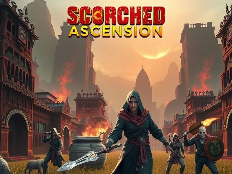 Scorched Ascension Game Mode — Scorch Tide sweeping across the fractured battlefield
