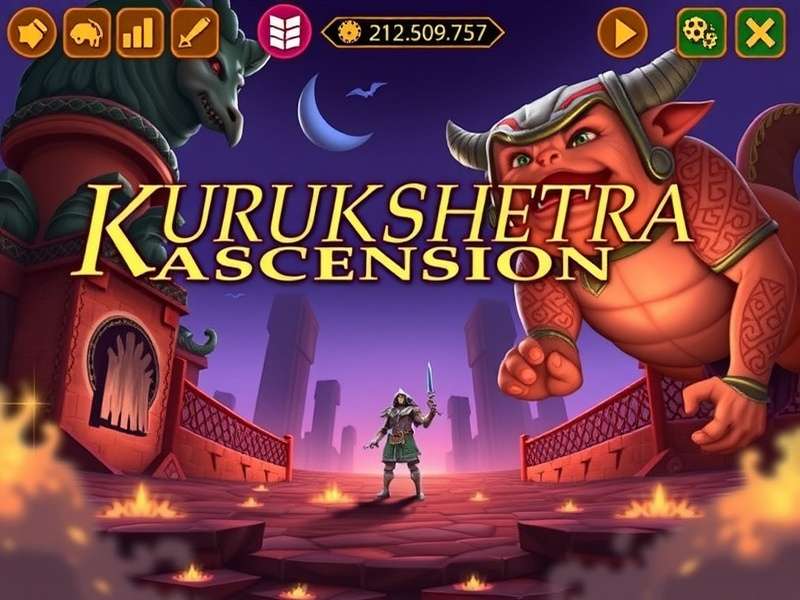 Kurukshetra Ascension Game Story Mode — cinematic scene featuring the Celestial Battlefield