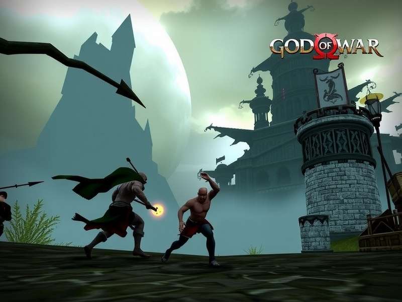 God Of War Ascension Gameplay Pc – Kratos fighting in epic battle scene